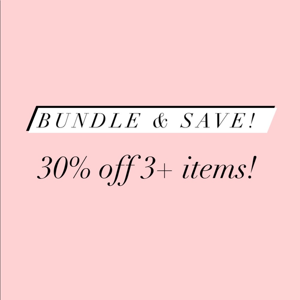 CLOSET CLEAR-OUT: BUNDLE AND SAVE!